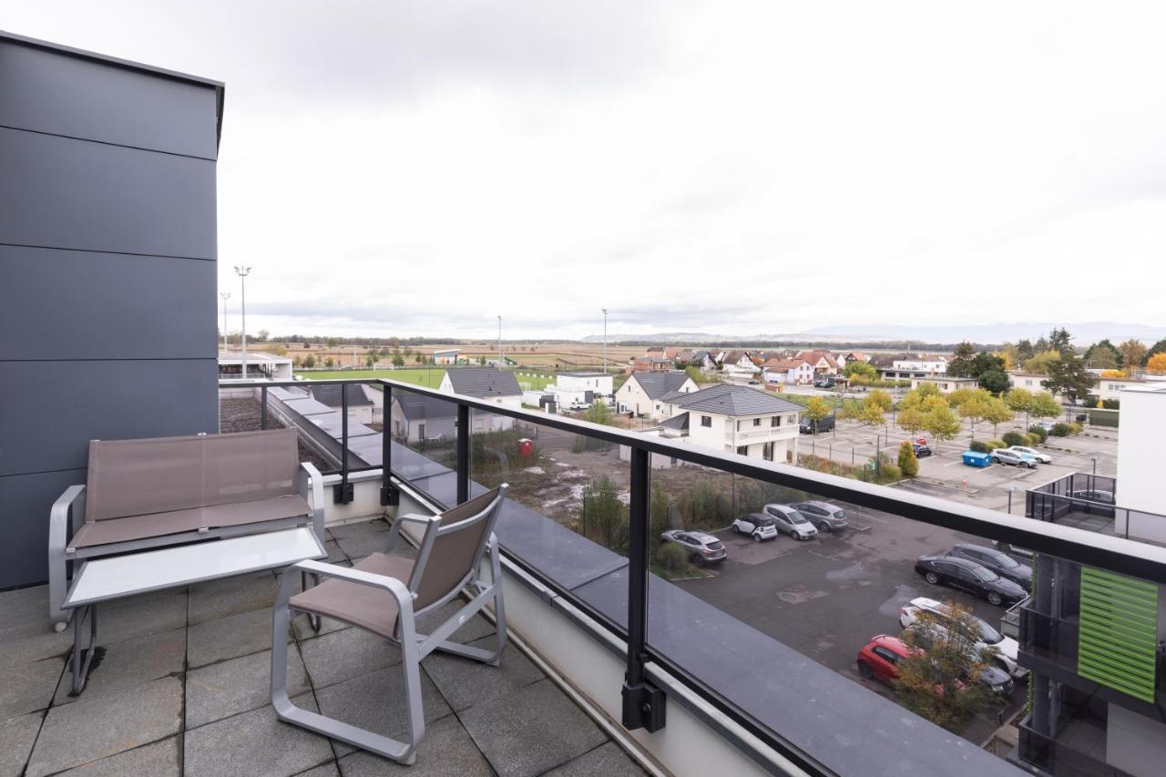 Aparthotel Adagio Bale Mulhouse Aeroport Blotzheim Ngoại thất bức ảnh